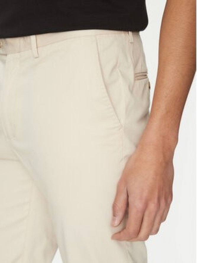 Tommy Hilfiger Chinosy Denton MW0MW38863 Beżowy Slim Fit