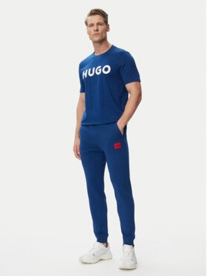 HUGO Spodnie dresowe Doak212 50447963 Niebieski Regular Fit