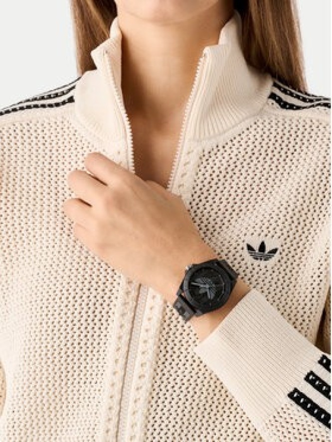 adidas Zegarek Project Four AOST25033 Czarny