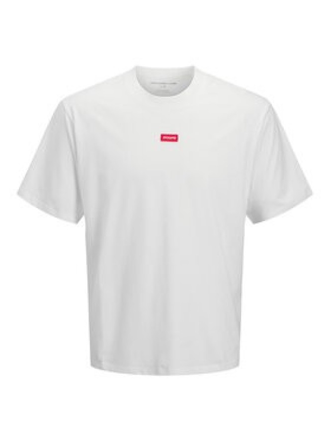 Jack & Jones T-Shirt Club Badge 12295036 Biały Regular Fit