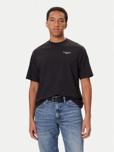 Calvin Klein Jeans T-Shirt LV04RD825G Czarny Regular Fit