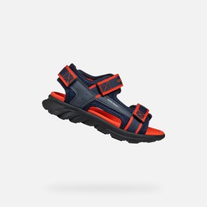 Sandały GEOX J SANDAL AIRADYUM B Niebieski