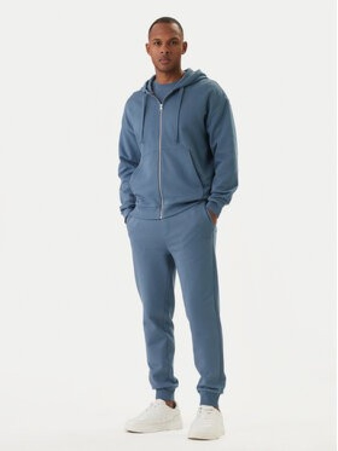 HUGO Bluza Dapozip 50548651 Niebieski Relaxed Fit