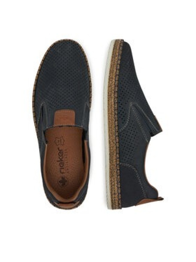 Rieker Półbuty B5258-14 Granatowy