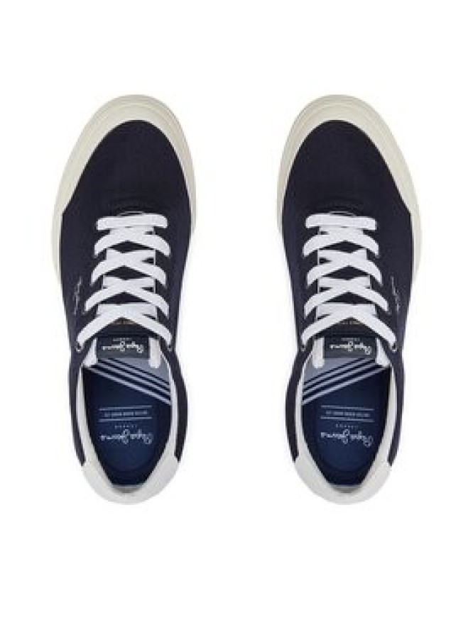 Pepe Jeans Sneakersy Kenton Serie M PMS31041 Granatowy