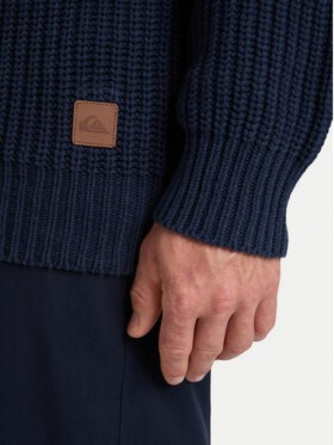 Quiksilver Sweter Boulevard EQYSW03328 Granatowy Regular Fit