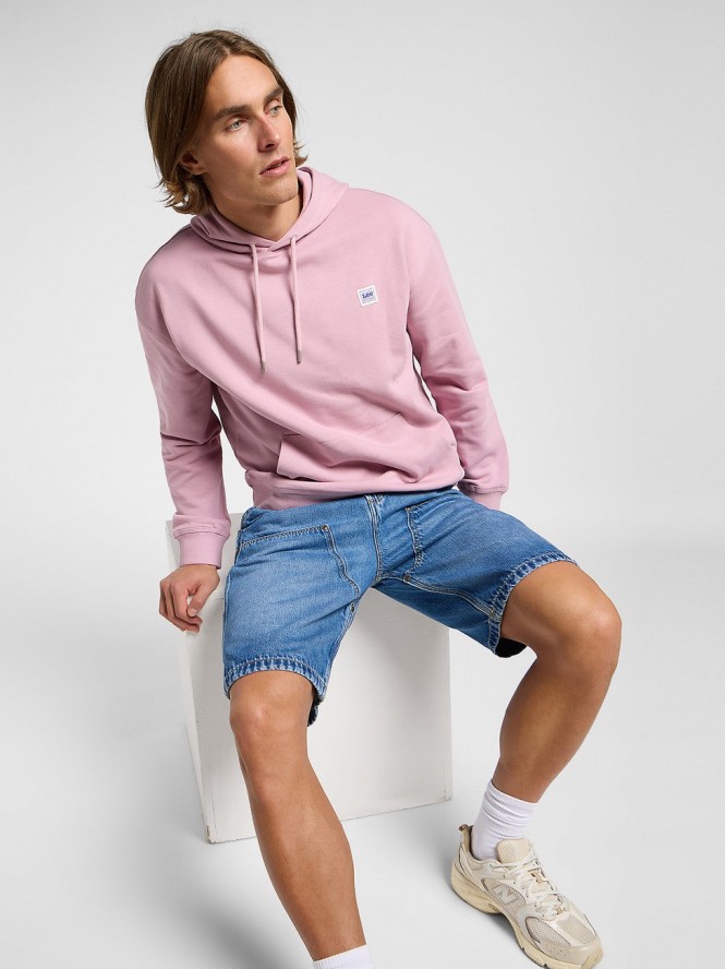 LEE MĘSKIE SPODENKI JEANSOWE LEE DBL KNEE CARPENTER SHORT RAVEN 112364160