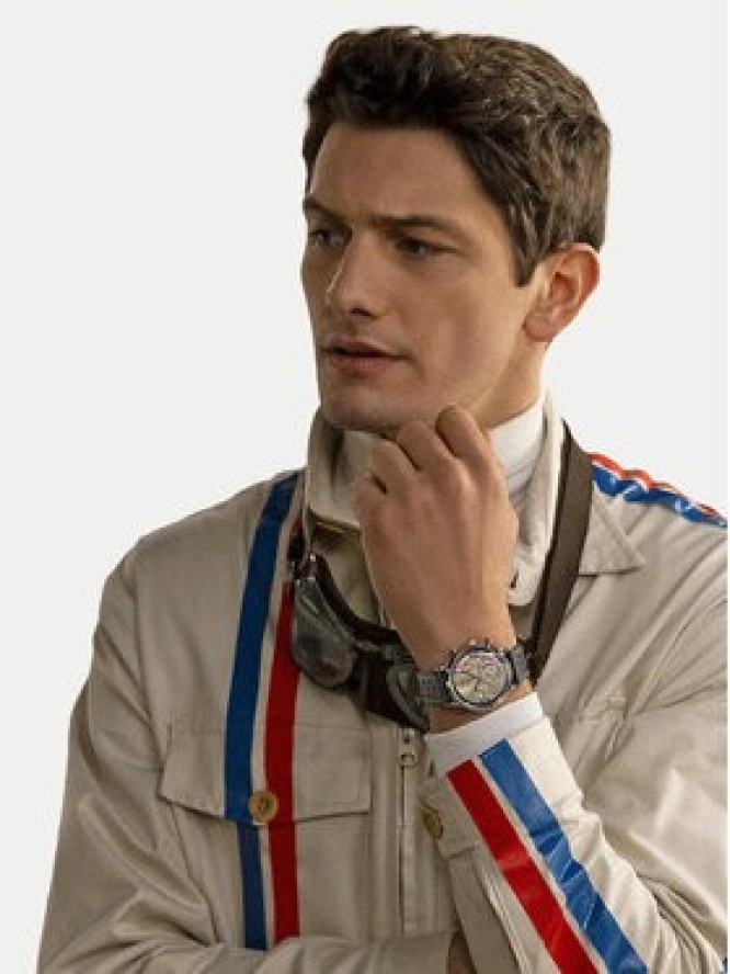 Timex Zegarek Marlin® Chronograph TW2W98900 Srebrny