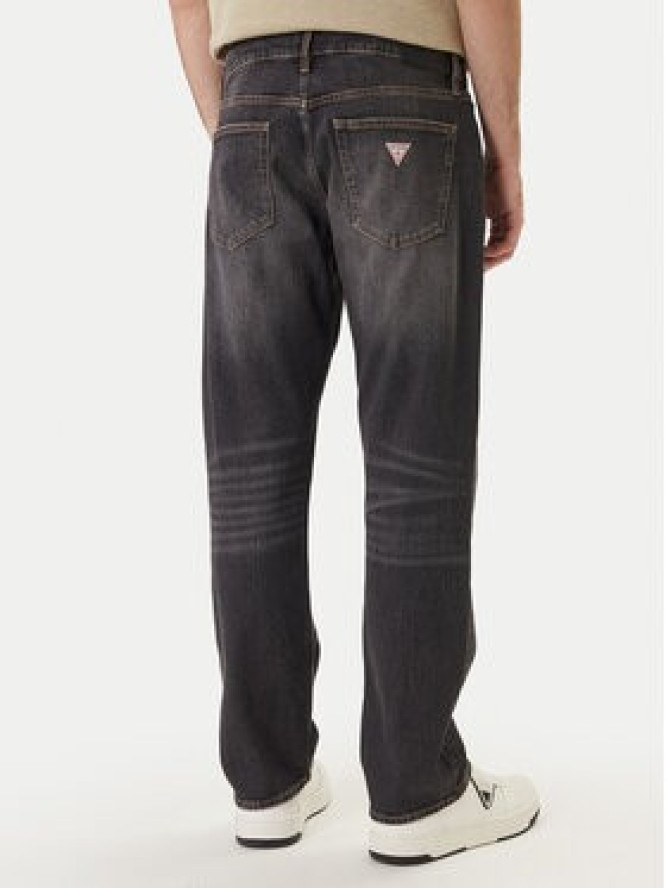Guess Jeans Jeansy M6RA1B D5LW6 Szary Straight Leg