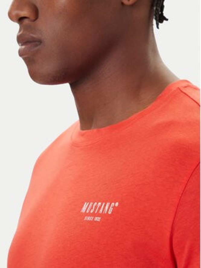 Mustang T-Shirt Austin 1016858 Zielony Regular Fit