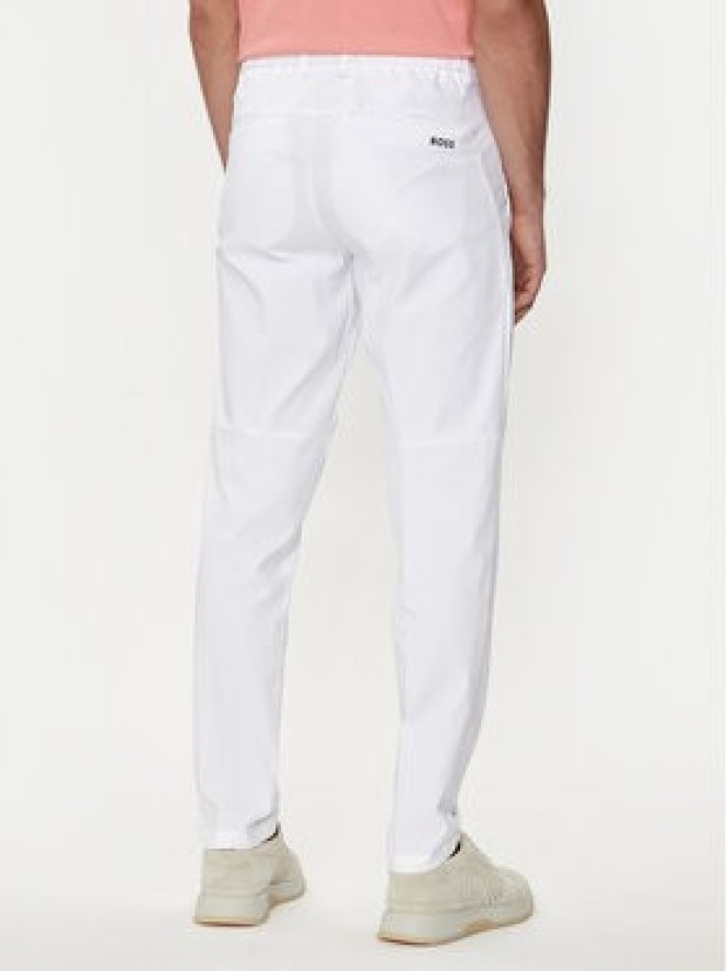 Boss Chinosy T_Phoenix 50495488 Biały Regular Fit