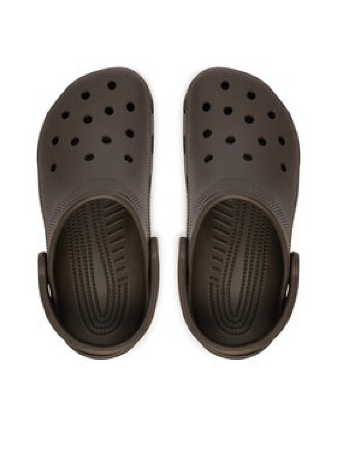 Crocs Klapki Classic 10001 Brązowy ciemny
