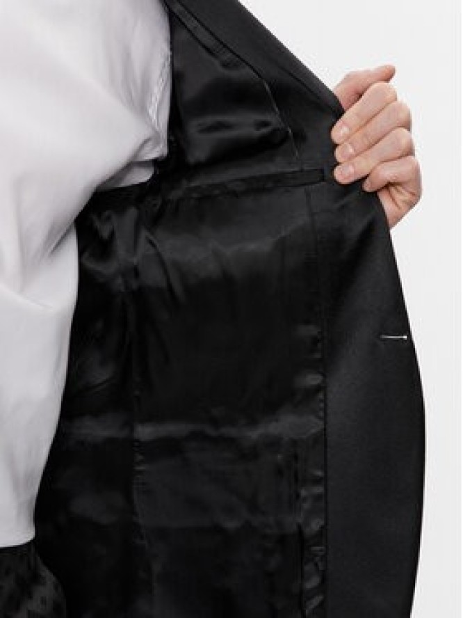 Boss Garnitur H-Huge-2Pcs-Tux-231 50502453 Czarny Slim Fit