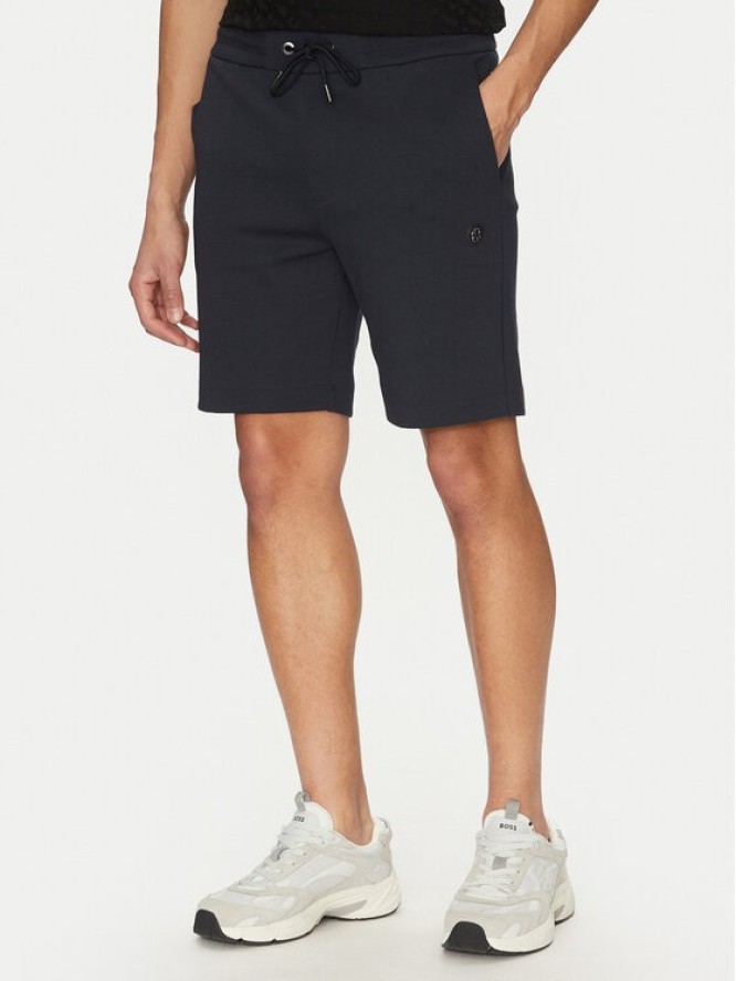 BOSS Szorty sportowe C-Leoni 50537277 Granatowy Regular Fit