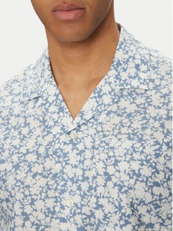 Michael Kors Koszula CS5409LHPM Niebieski Relaxed Fit