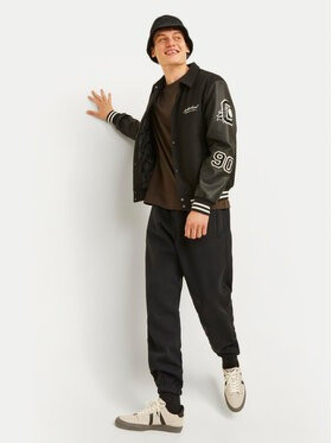 Jack & Jones Spodnie dresowe Bill Urban Edge 12263026 Czarny Relaxed Fit