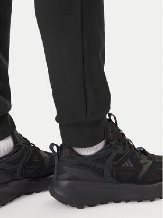 adidas Spodnie dresowe Essentials Feel Cozy JE3854 Czarny Regular Fit