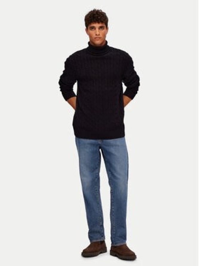 Selected Homme Golf Ryan 16077218 Czarny Regular Fit