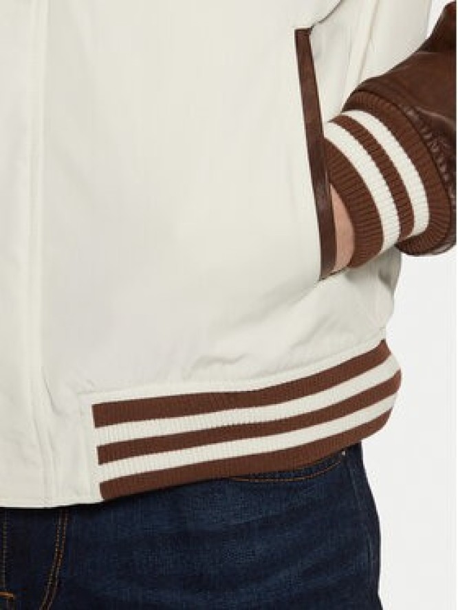 Guess Kurtka bomber M5RL19 WGU82 Biały Regular Fit