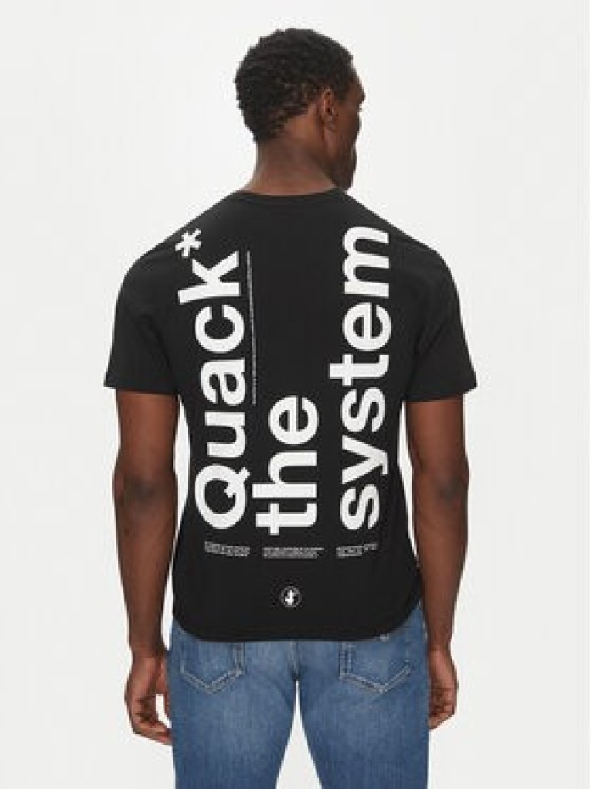 Save The Duck T-Shirt DT2222M BESY20 Czarny Regular Fit