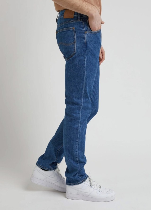 LEE DAREN ZIP FLY MĘSKIE SPODNIE JEANSOWE STONEAGE MID L707KND14 112338472