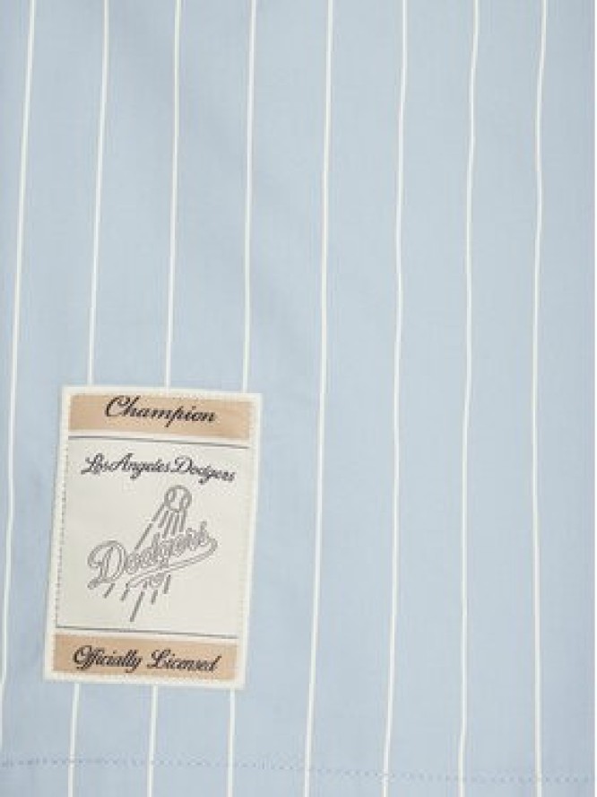 Champion Koszula 221041 Granatowy Regular Fit