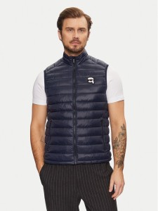 KARL LAGERFELD Kamizelka 505711 Granatowy Regular Fit