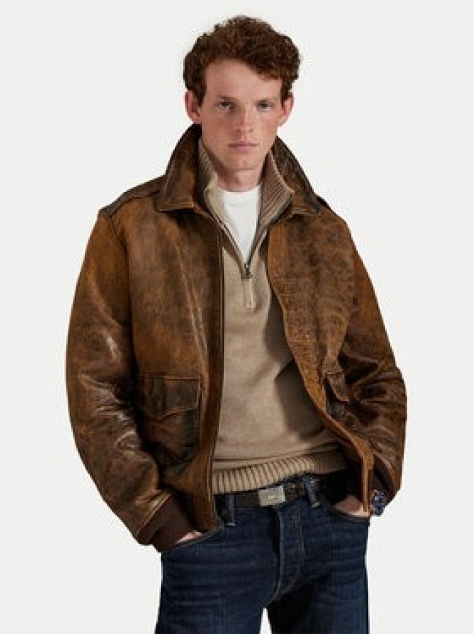 Polo Ralph Lauren Sweter 710859939510 Beżowy Regular Fit