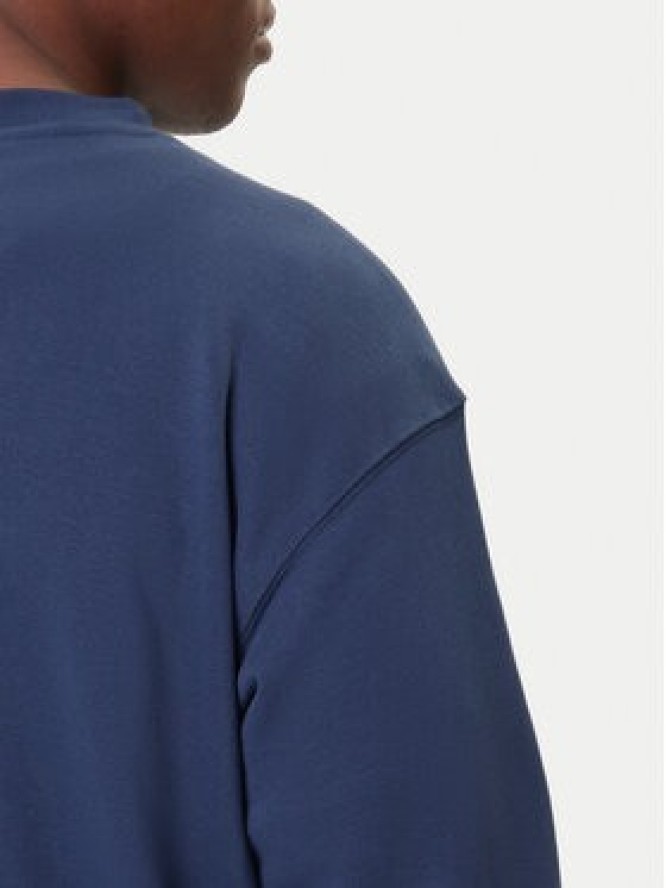 New Balance Bluza Small Logo MT41507 Granatowy Relaxed Fit