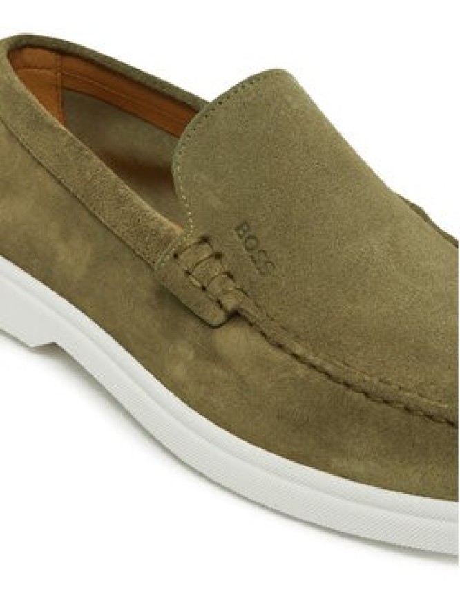 BOSS Mokasyny Sienne 50543083 Zielony