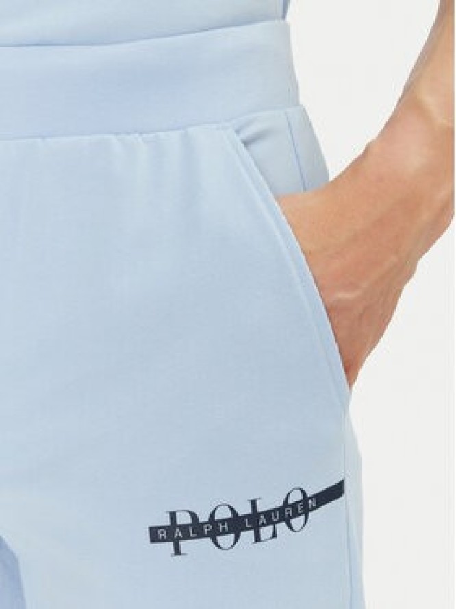 Polo Ralph Lauren Szorty sportowe 714966107002 Niebieski Regular Fit