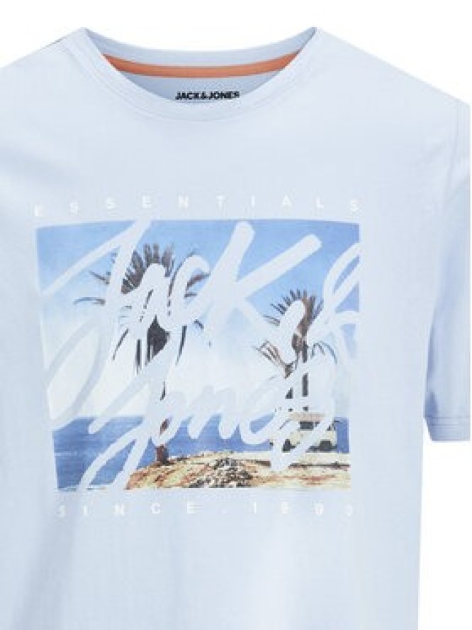 Jack & Jones T-Shirt Colton 12268438 Błękitny Standard Fit