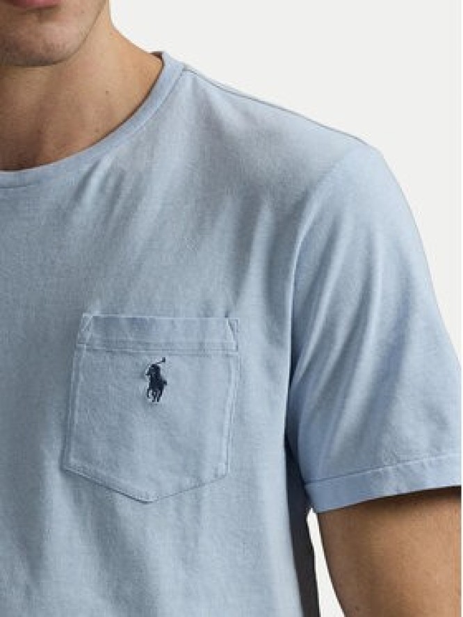Polo Ralph Lauren T-Shirt 710964511004 Błękitny Regular Fit