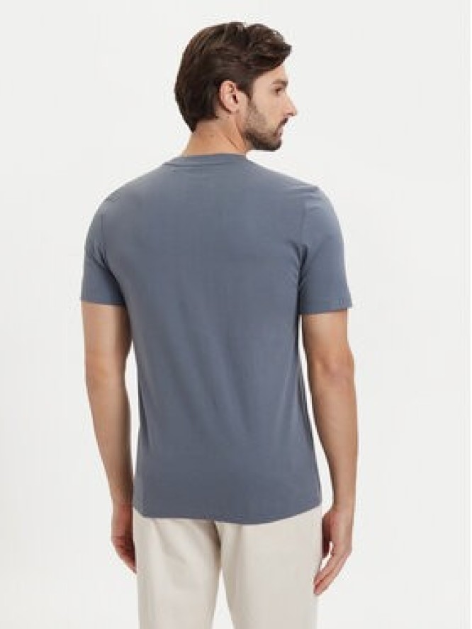 BOSS T-Shirt Thompson 01 50468347 Niebieski Regular Fit