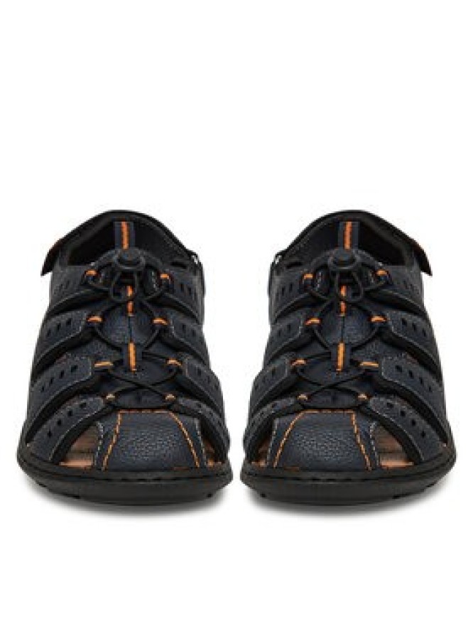 Rieker Sandały 22021-14 Czarny