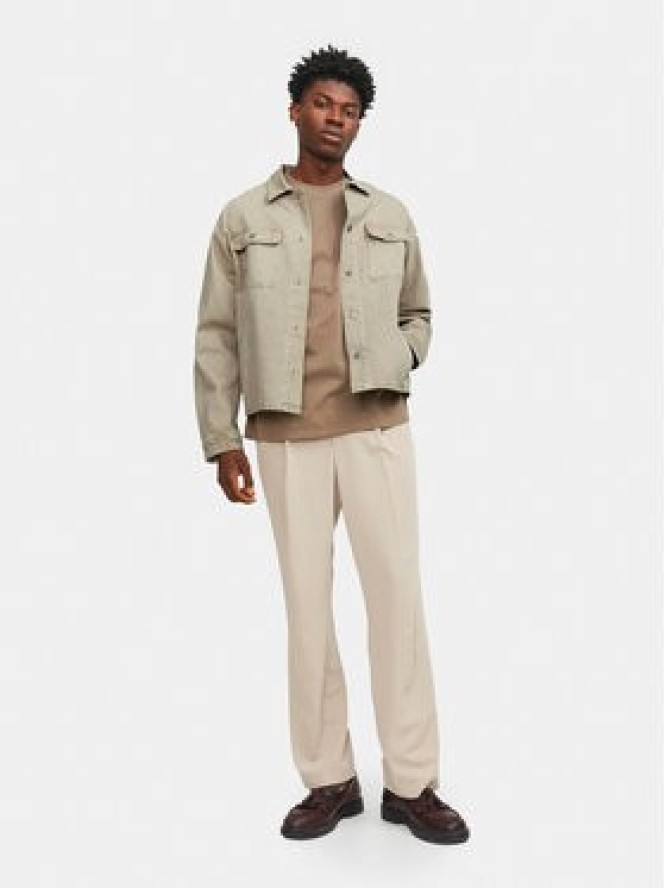Jack & Jones Kurtka jeansowa Chase 12249029 Beżowy Loose Fit