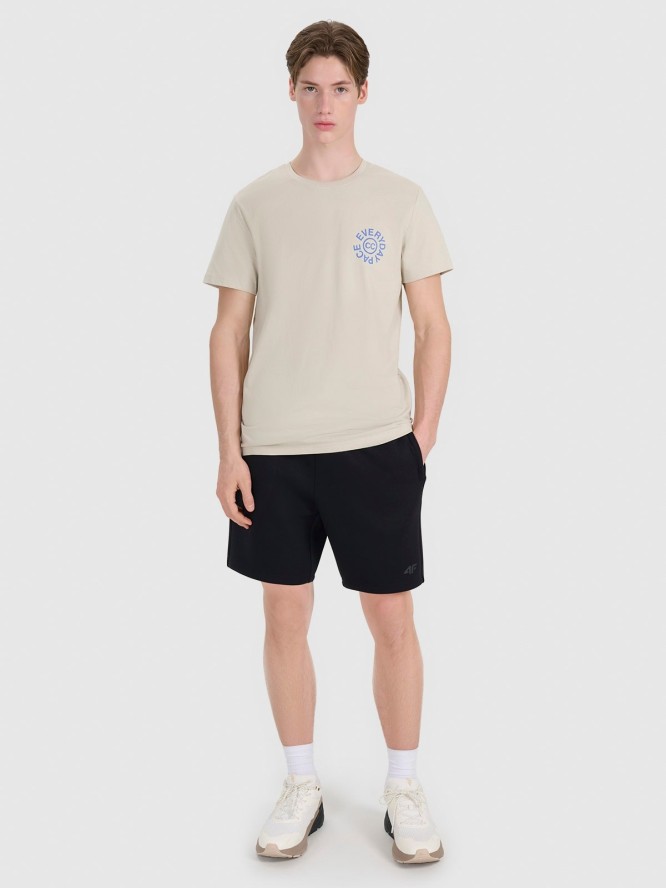 4F Spodenki dresowe męskie - czarne S