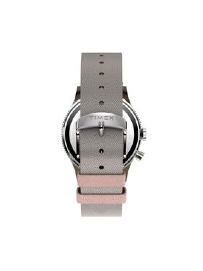 Timex Zegarek Waterbury Traditional GMT TW2V74100 Szary