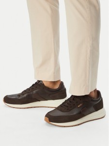 BOSS Sneakersy Vinston 50568951 Brązowy ciemny