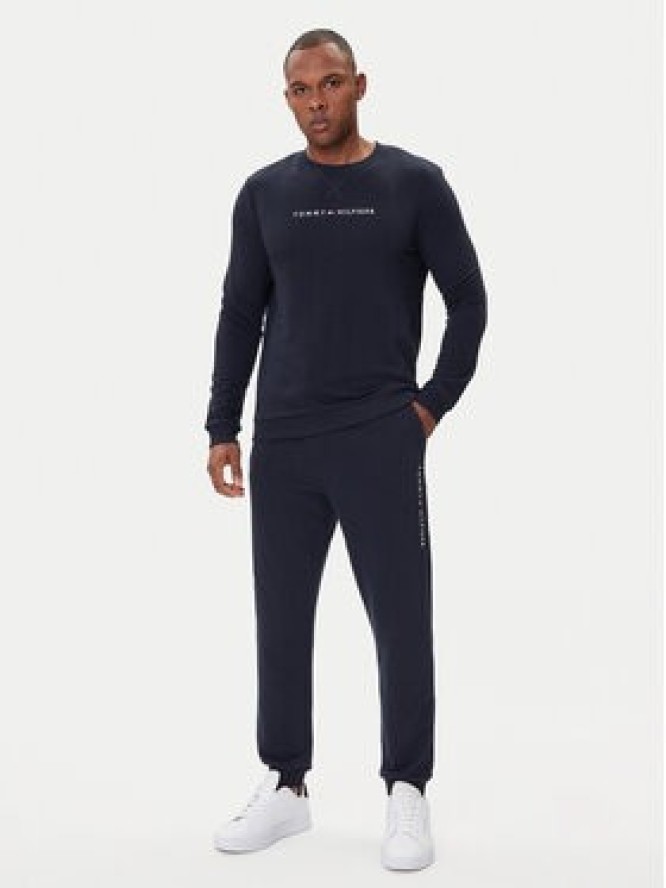 Tommy Hilfiger Bluza UM0UM03666 Granatowy Regular Fit