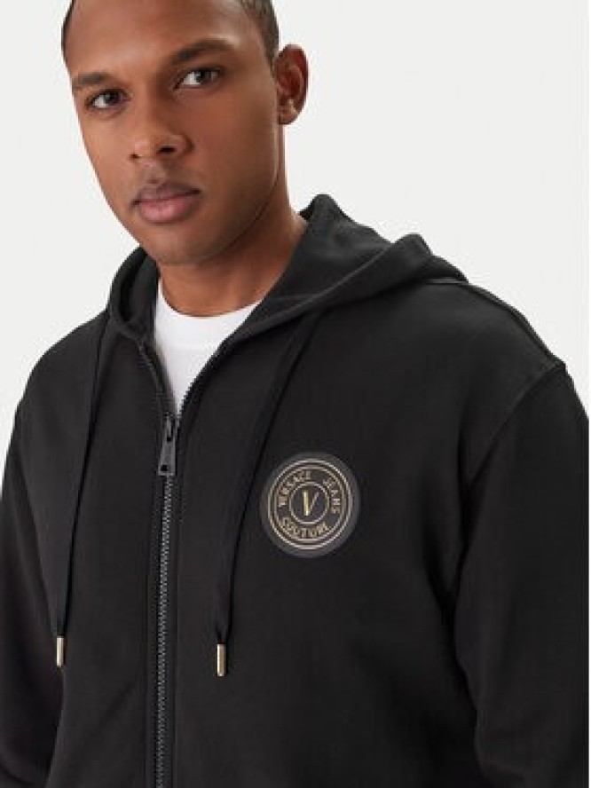 Versace Jeans Couture Bluza 80GAIT03 CF01T Czarny Regular Fit