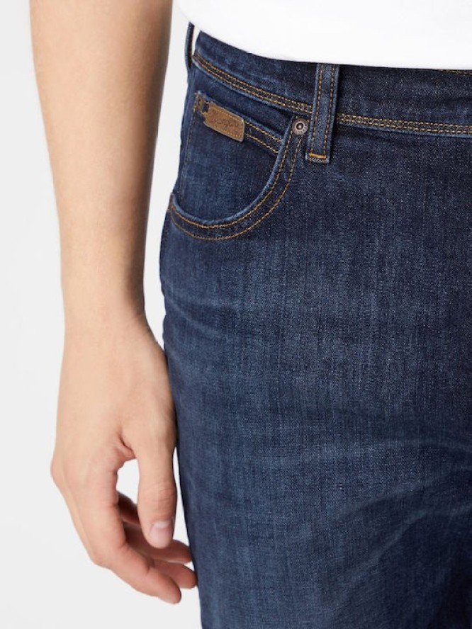 WRANGLER TEXAS SLIM MĘSKIE SPODNIE JEANSOWE ELECTRIC RODEO W12S3521J 112319984