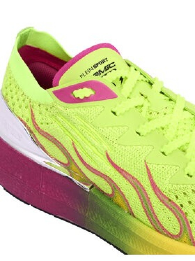 Plein Sport Sneakersy SAFS USC0928 STE003N Żółty