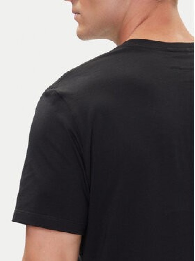 Parajumpers T-Shirt Patch 25WMPMTSEY29 Czarny Regular Fit