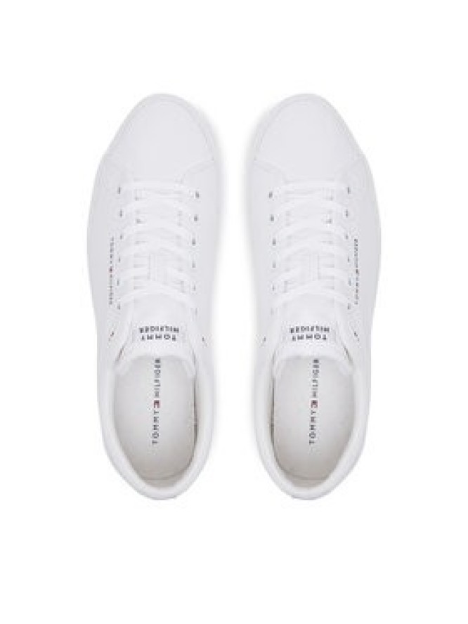 Tommy Hilfiger Tenisówki Th Hi Vulc Low Core Canvas FM0FM05396 Biały