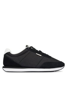 Calvin Klein Sneakersy Retro Runner Ripstop Aop Ny HM0HM02140 Czarny