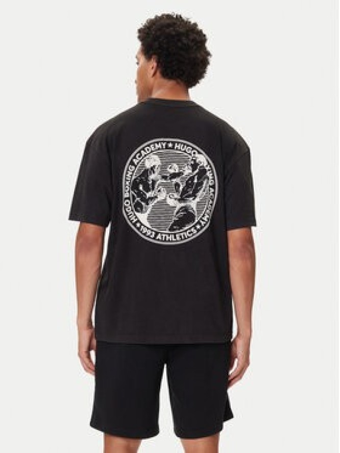 HUGO T-Shirt Dwresto 50542366 Czarny Regular Fit