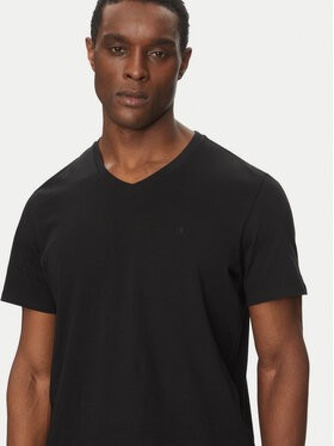 Calvin Klein Jeans T-Shirt LV040HM298 Czarny Regular Fit