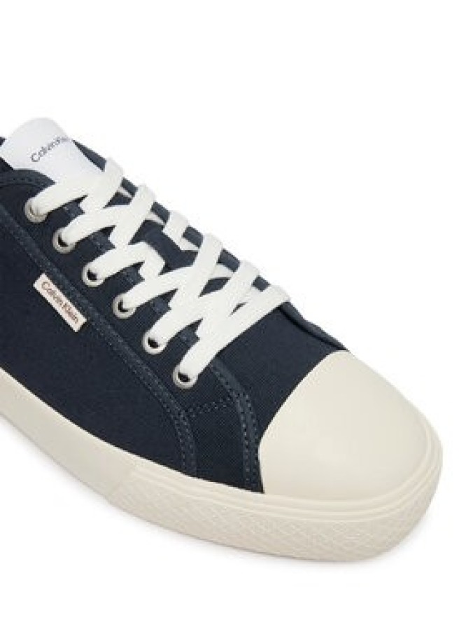 Calvin Klein Trampki Vulc Laceup Cv HM0HM02121 Granatowy