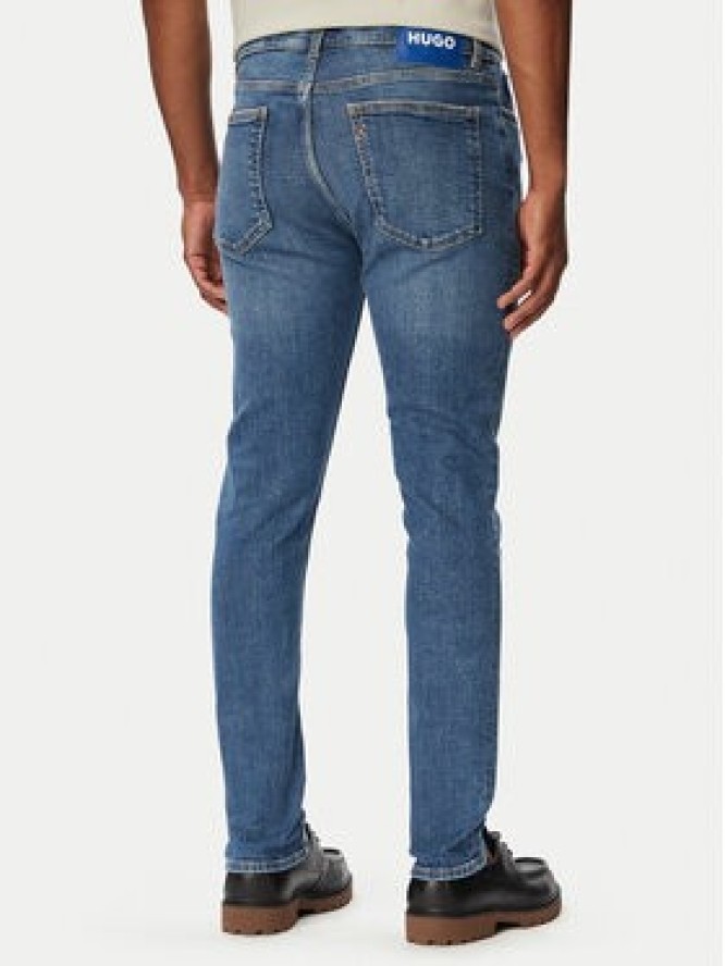 HUGO Jeansy Zane 50563481 Niebieski Extra Slim Fit